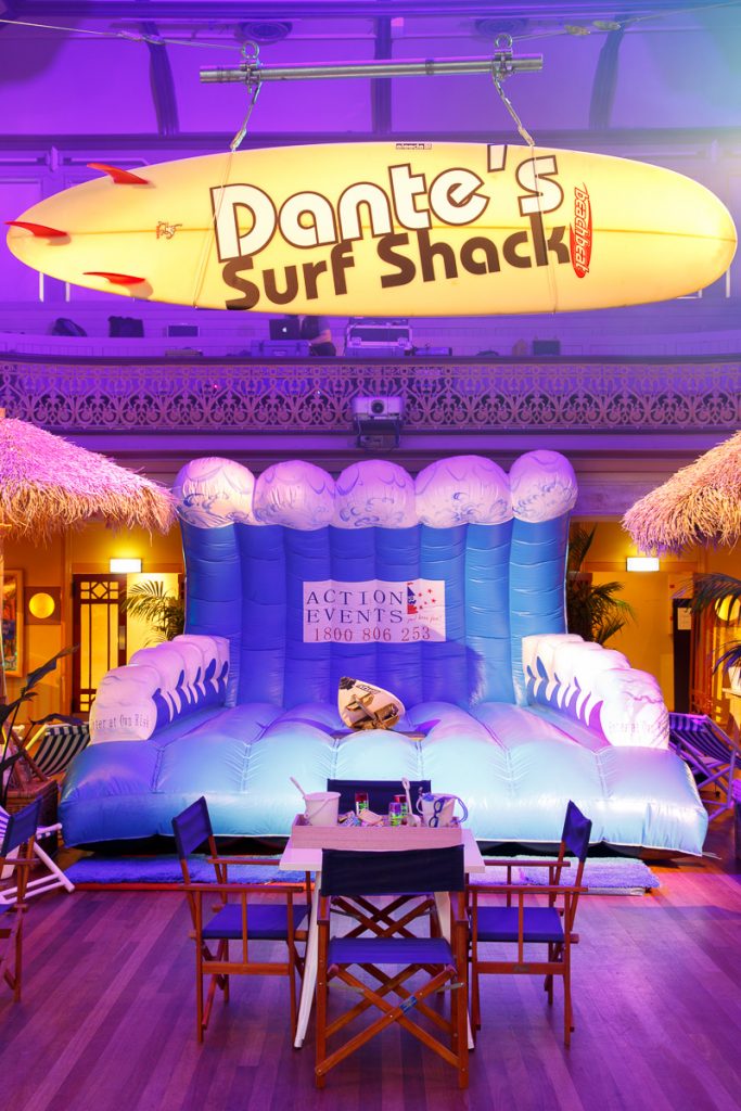 The Big Kahuna Surf Ride Action Events Amusement Hire Melbourne