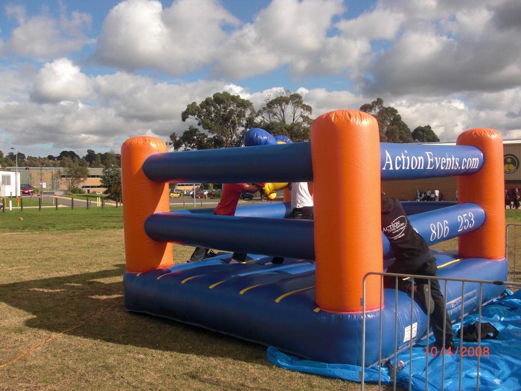 Bouncy Boxing Inflatable Game Action Events Amusement Hire