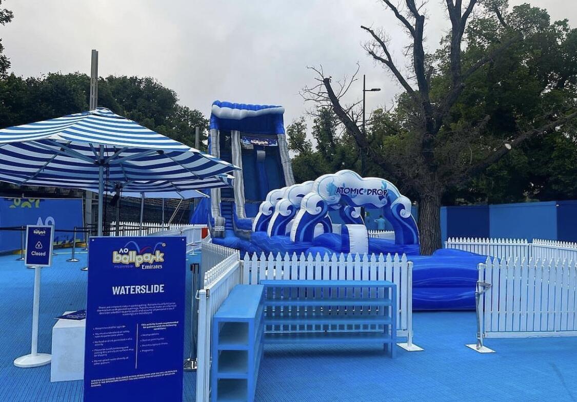 Atomic Drop Water Slide Ride