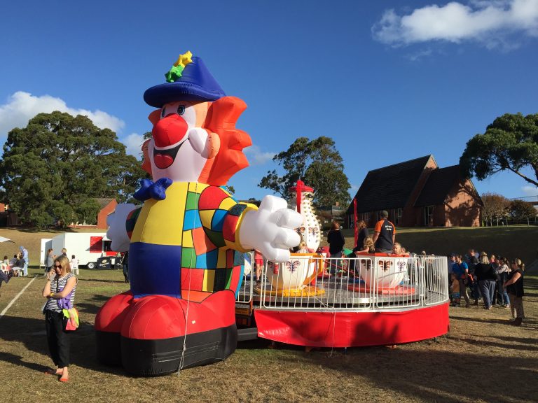 Inflatable Clown for Carnivals and Fairs Action Events Amusement